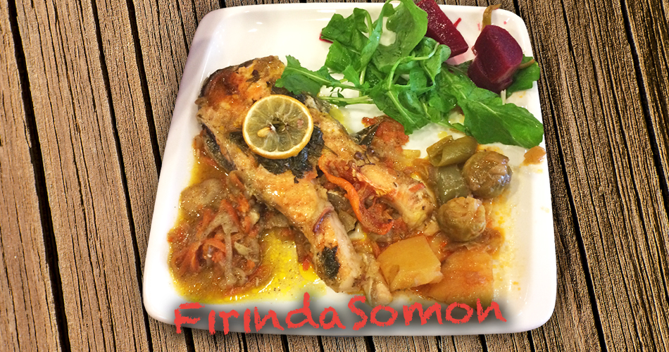 Fırında Somon