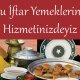 Toplu İftar Yemekleri