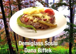 Sera Demi Glace Soslu Dana Biftek