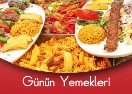 Sera Restaurant Günün Yemekleri Günün Menüsü
