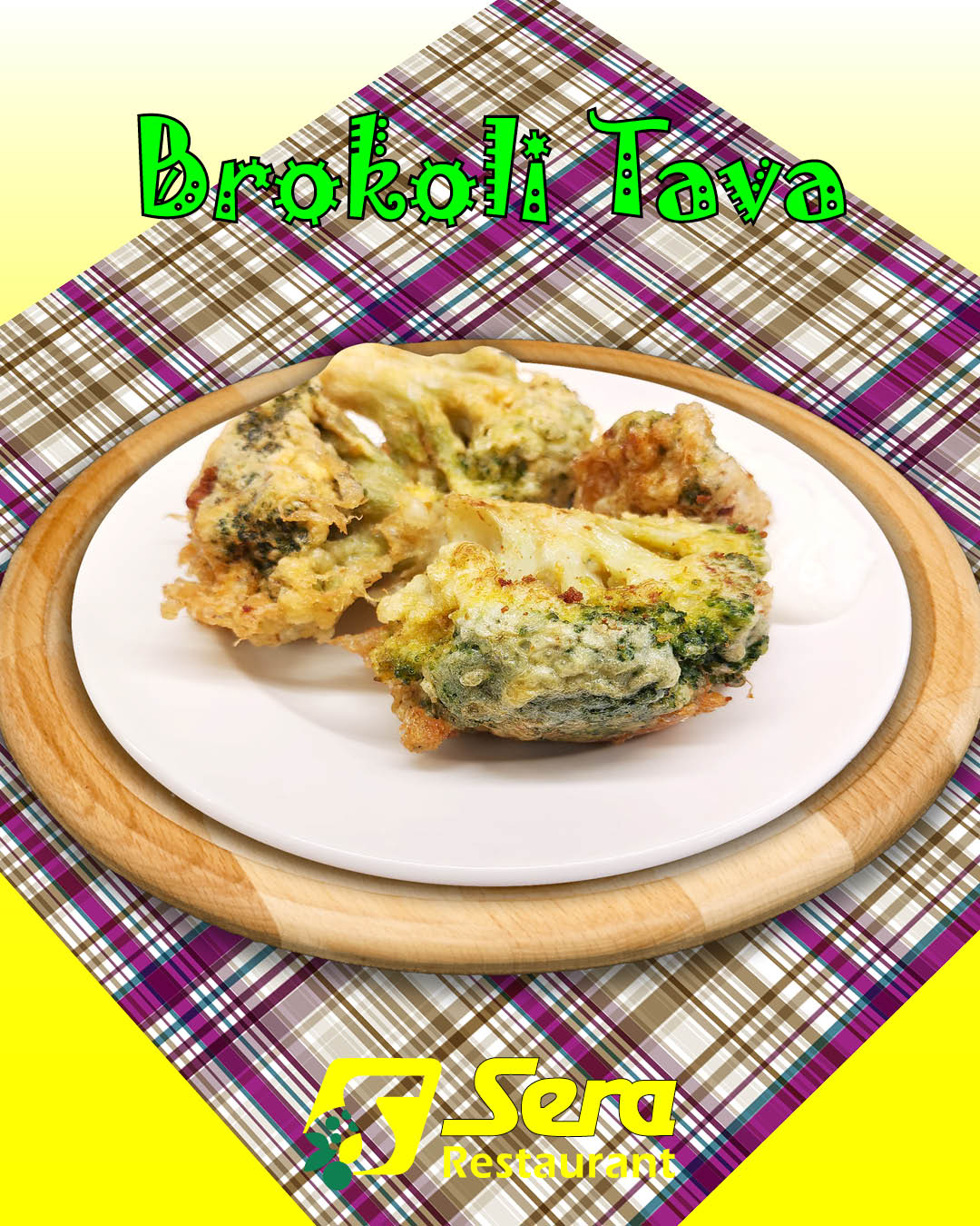 Sera Restaurant Perpa Brokoli Tava