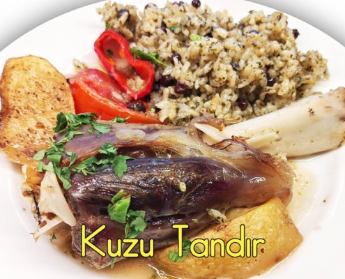 Sera Restaurant İç Pilavlı Kuzu İncik Tandır