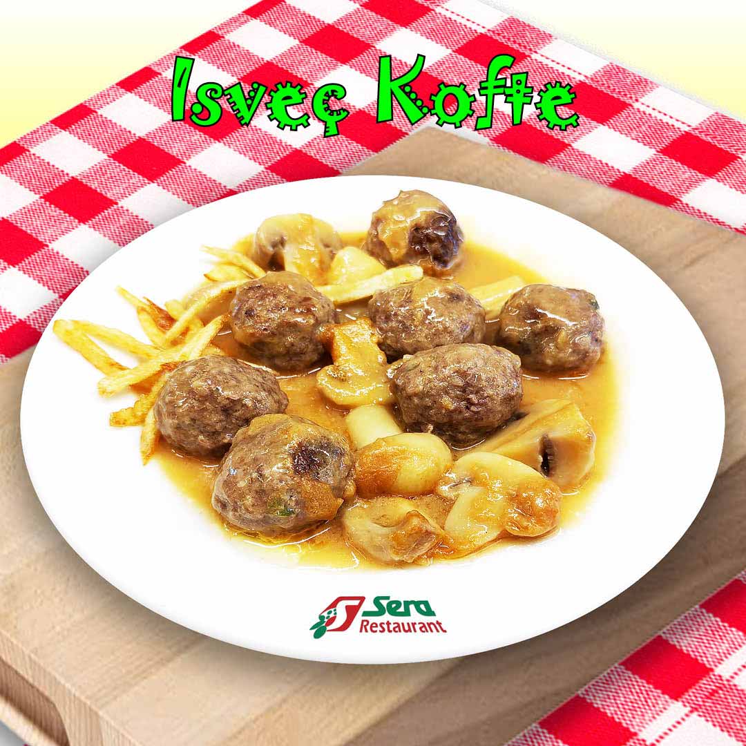 İsveç Köfte köttbullar İsveç Mutfağından Geleneksel Tatlar