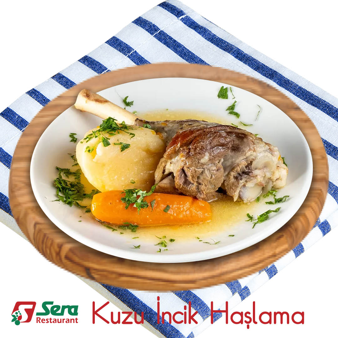 Sera Restaurant Perpa Kuzu İncik Haşlama