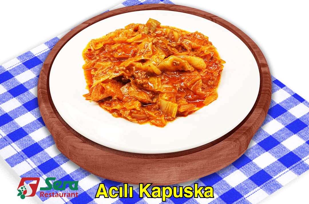 Sera Restaurant Perpa Acılı Kapuska Yemeği