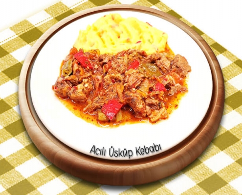 Acılı Üsküp Kebabı