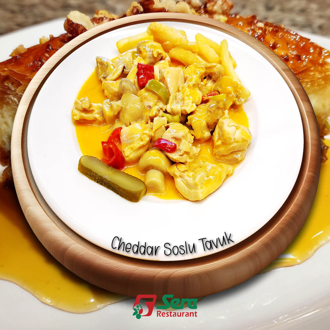 Cheddar Soslu Tavuk