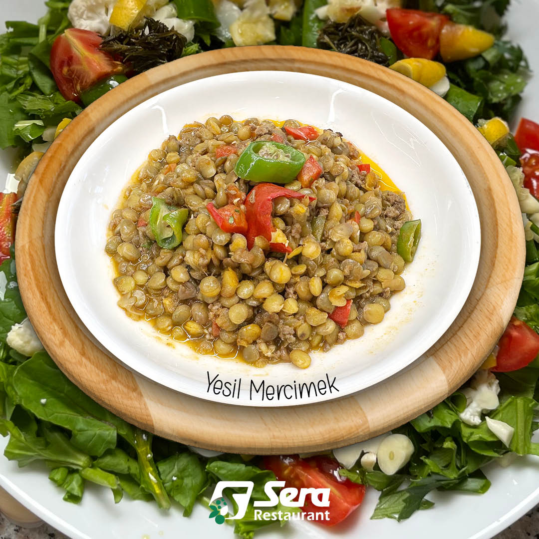 Kıymalı Yeşil Mercimek