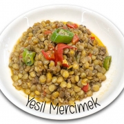 Kıymalı Yeşil Mercimek