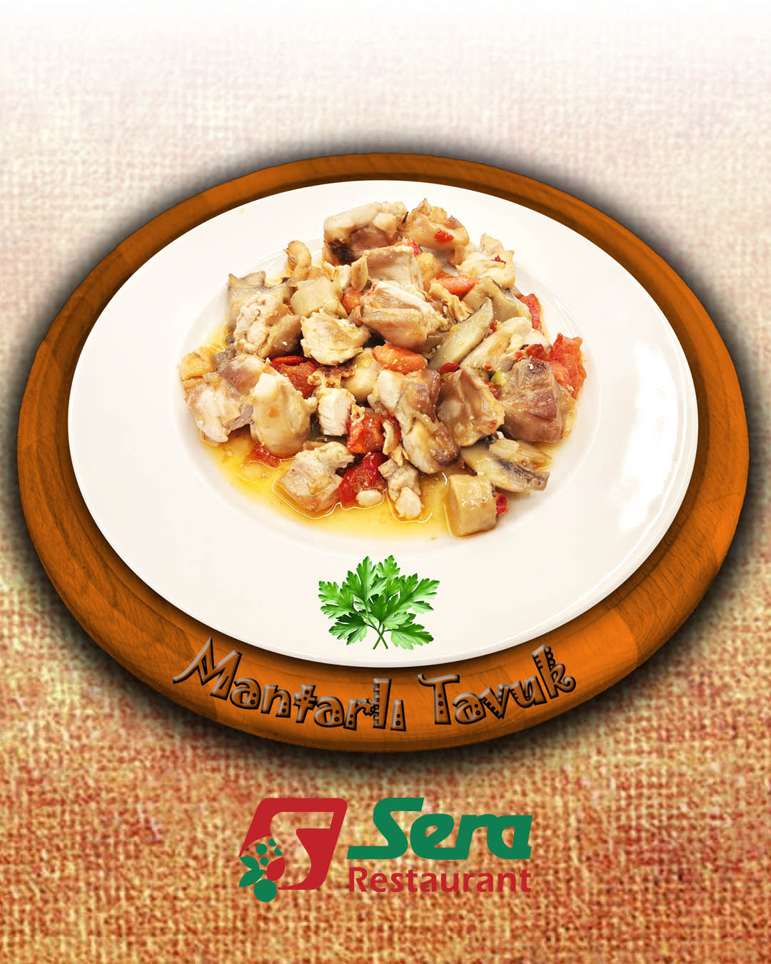 Mantarlı Tavuk Kavurma