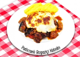 Patlıcanlı Boğaziçi Kebabı