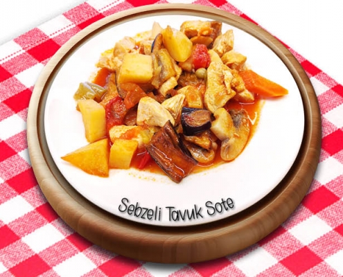 Sebzeli Tavuk Sote